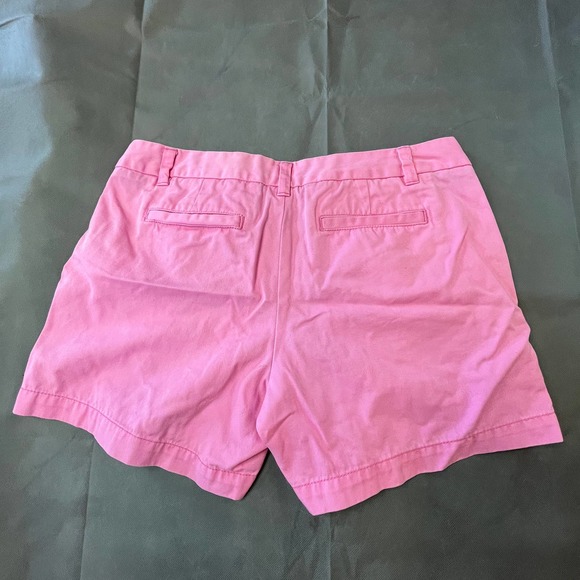 Merona Chino Shorts Womens Size 8 Bubblegum Pink Cotton Flat Front Pockets - Picture 10 of 10
